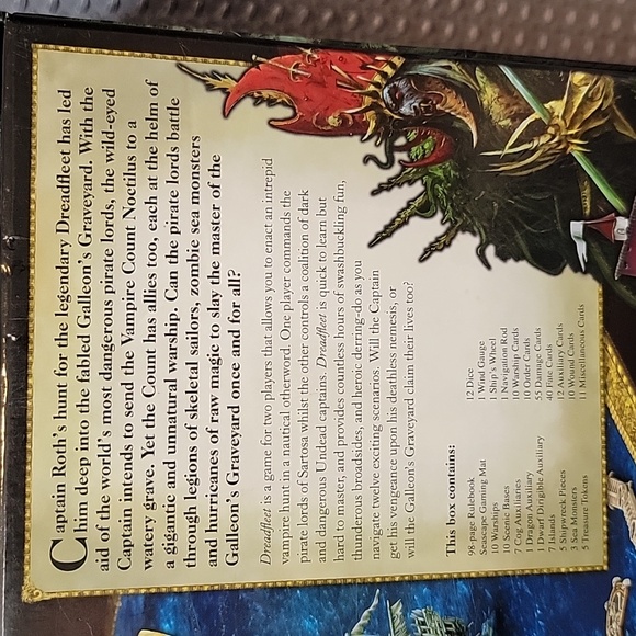 Games Workshop Dreadfleet Pirate Battles on the Warhammer High Seas Mini Warhamm - Picture 3 of 6